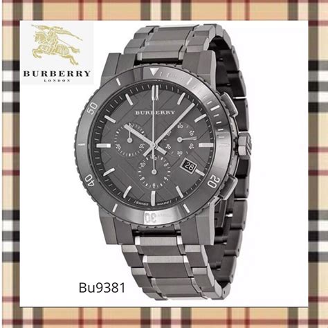 burberry watch bu9381|burberry chronograph gunmetal.